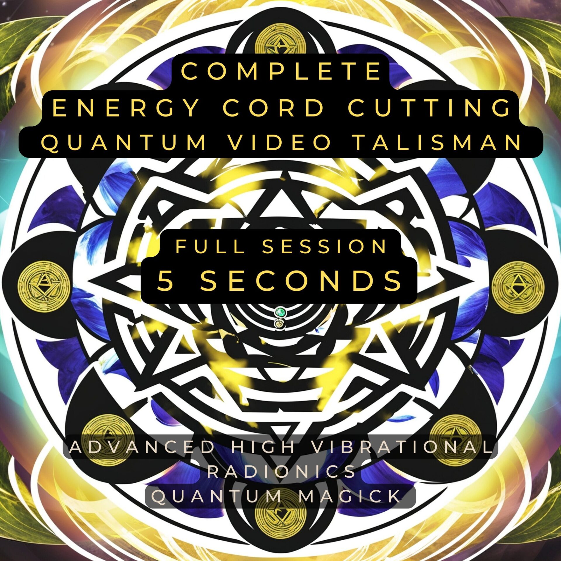 energy cord cutting video talisman