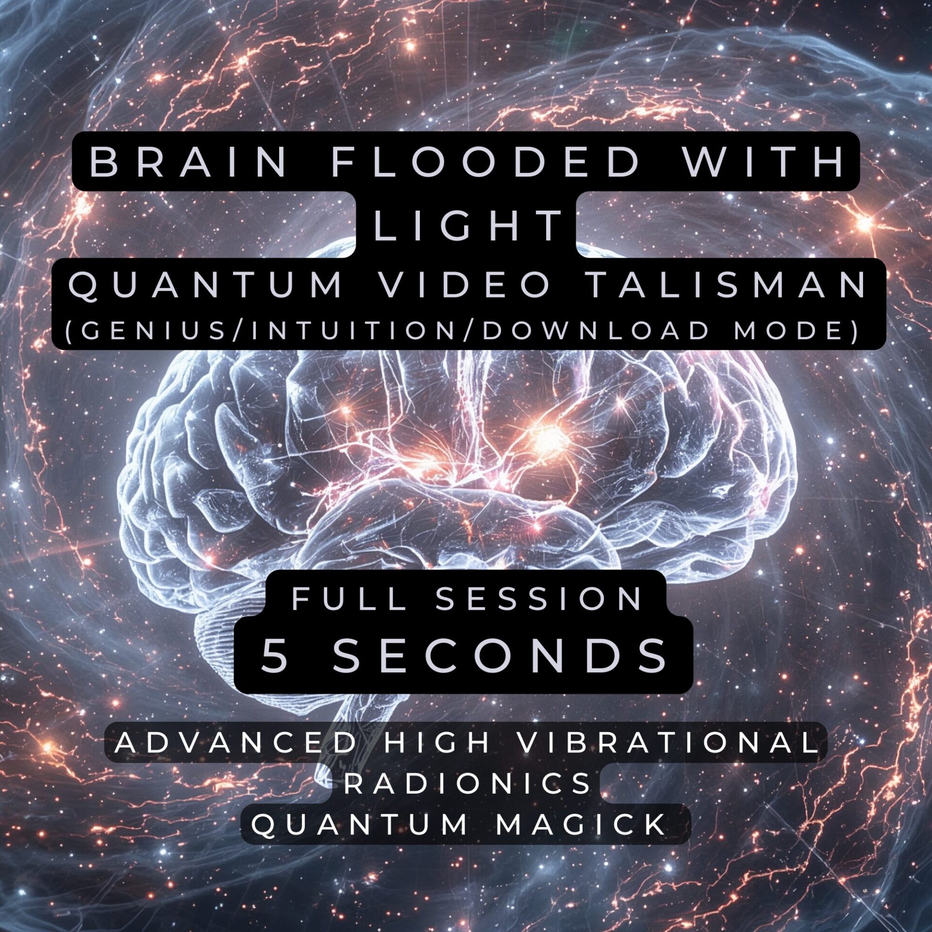 Brain Flooded with Light