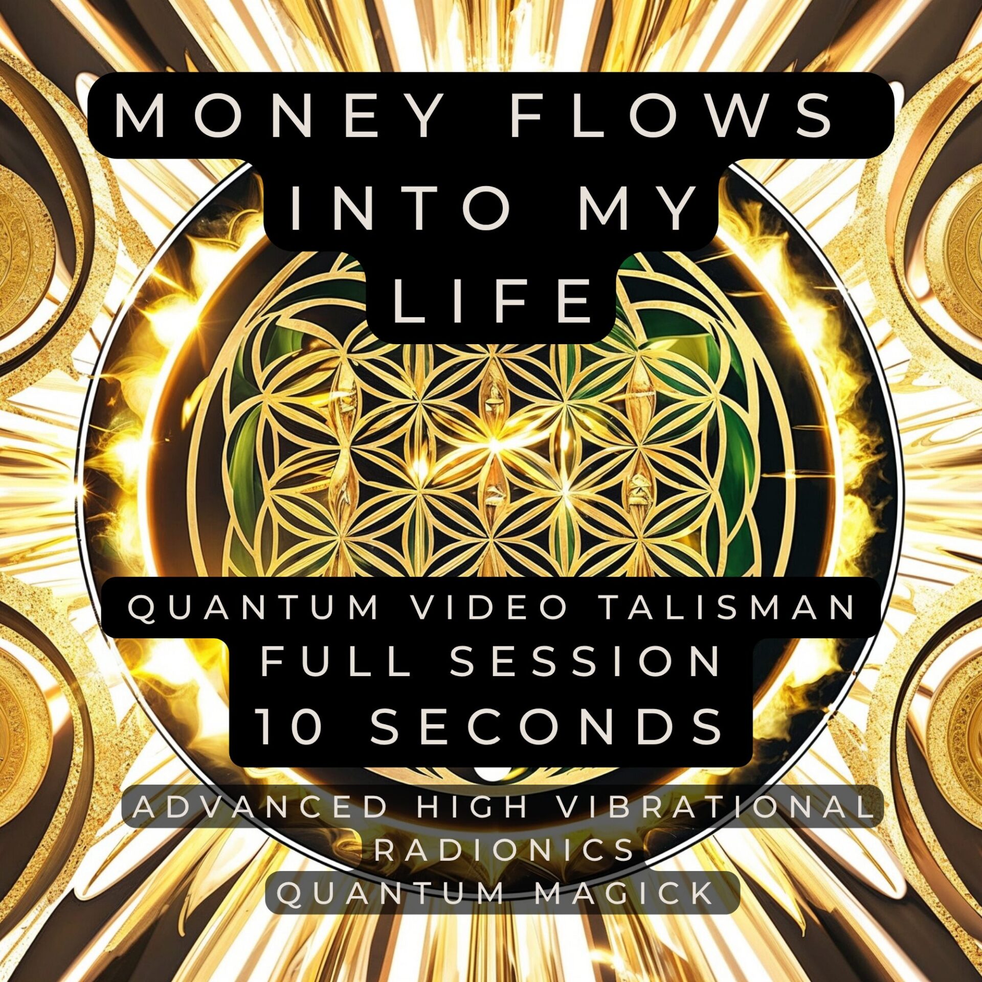 money flows into my life